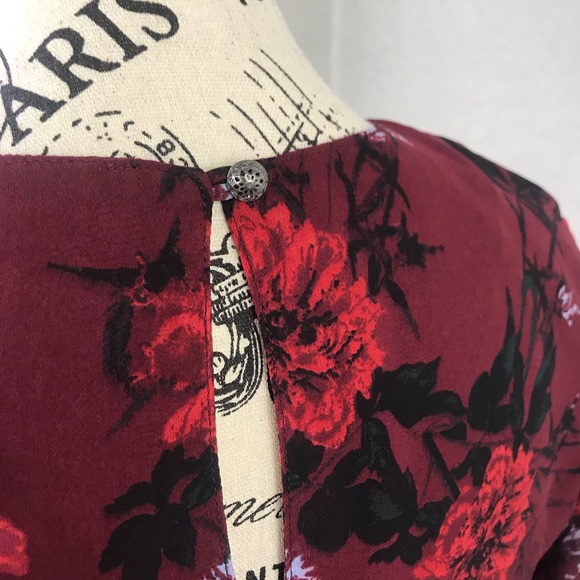 LUCKY BRAND DUNGAREES FLOWER DRESS - Picture 3 of 7